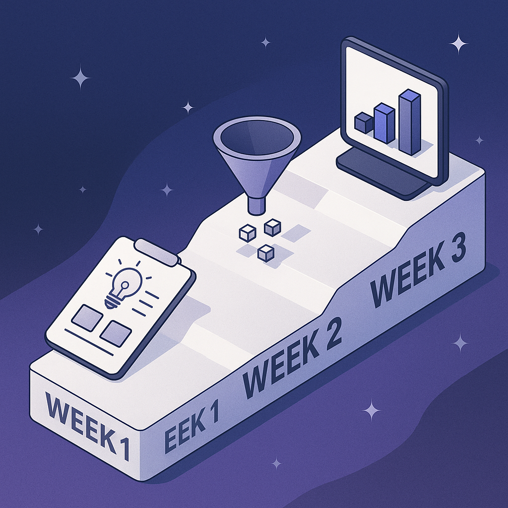 The Proof-First MVP Playbook: Ship, Learn, Fund hero image